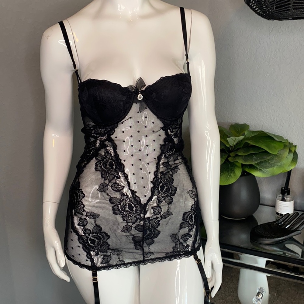 Black lingerie
